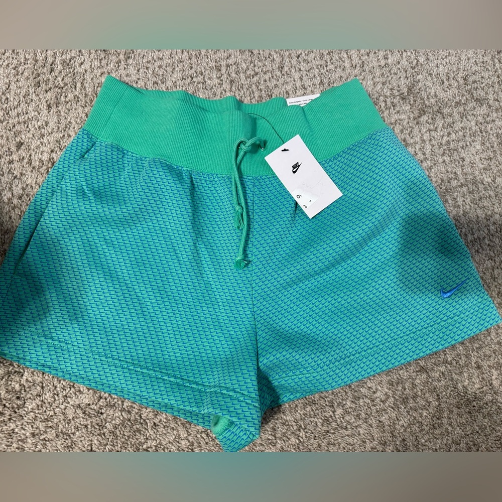 Nike Women's Teal Athletic Shorts